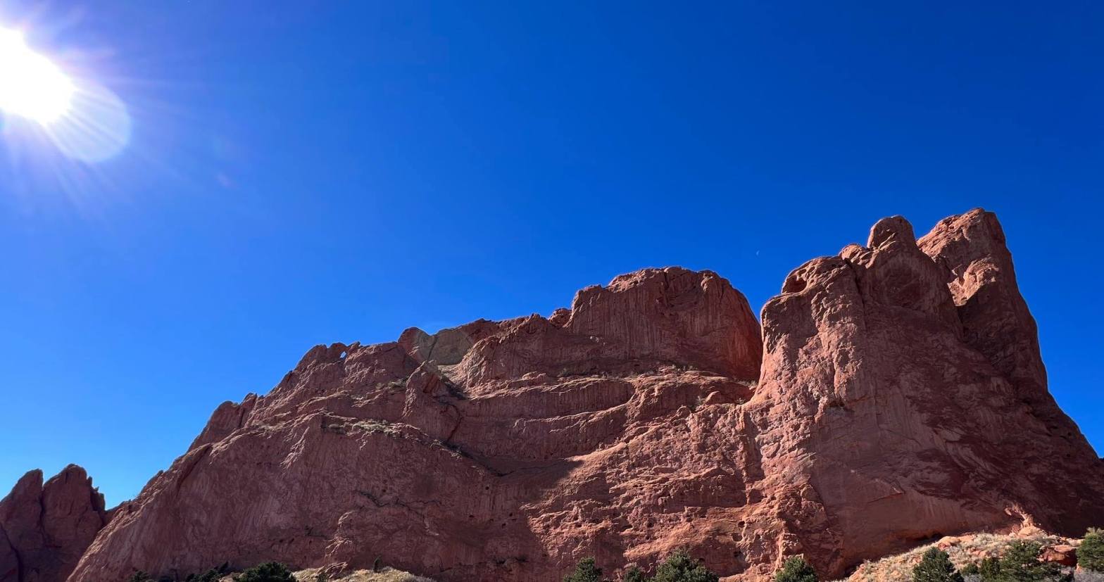 The Garden of the Gods in Colorado Springs, Co.